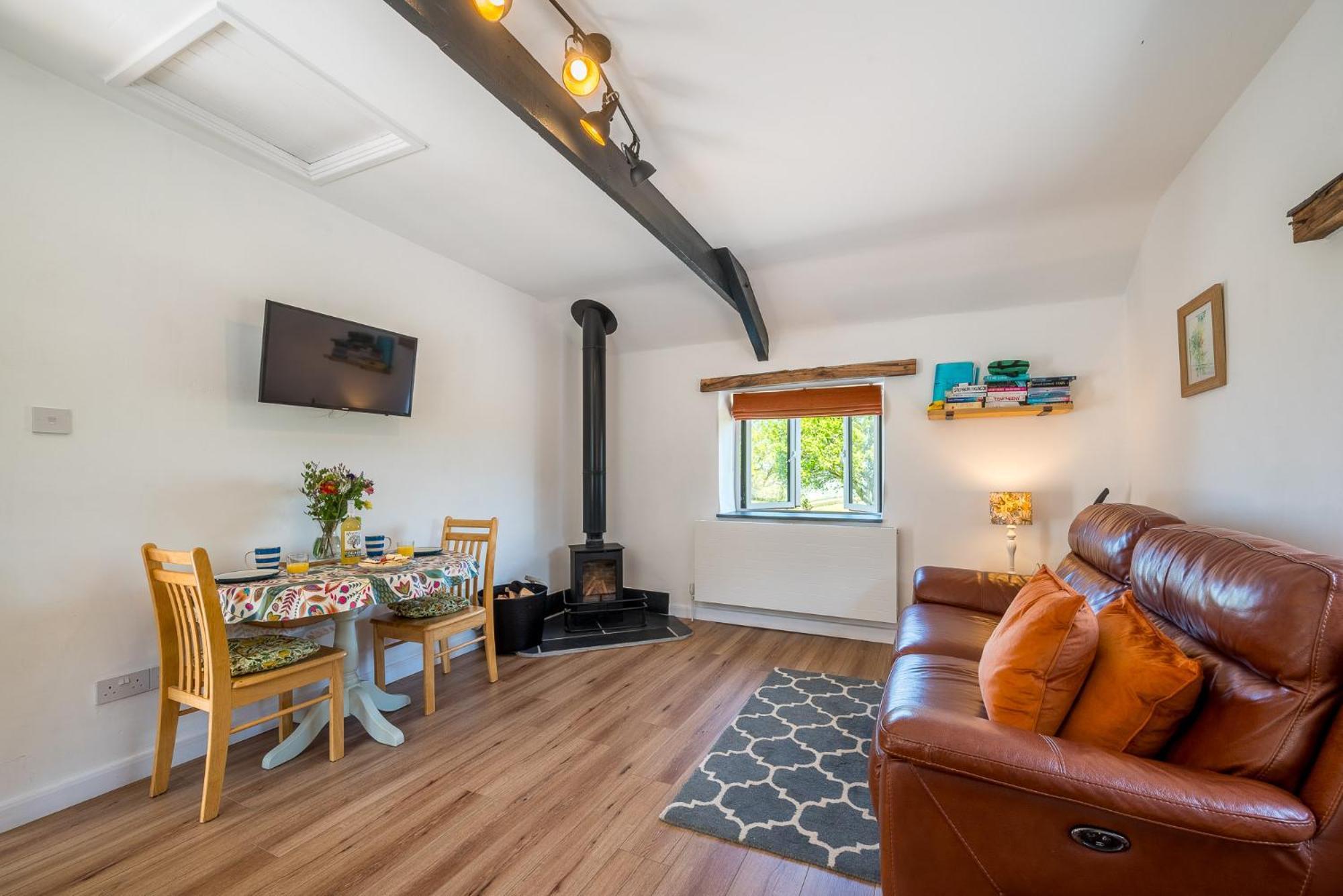 Polrunny Farm Seaberry Cottage With A Sea View And Log Burner Boscastle Exterior foto